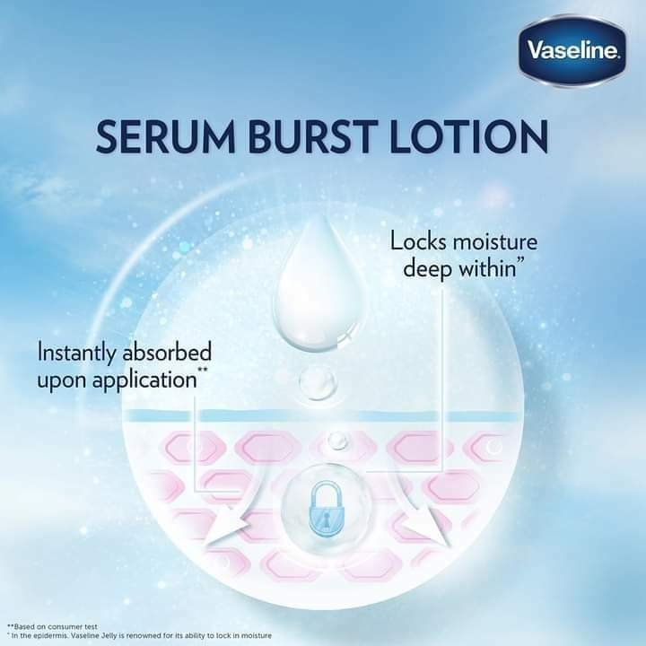 Vaseline Gluta-Hya Serum Burst Lotion - Dewy Radiance