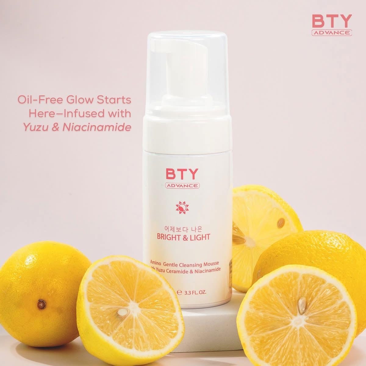 BTY Bright & Light Facial Cleansing Mousse