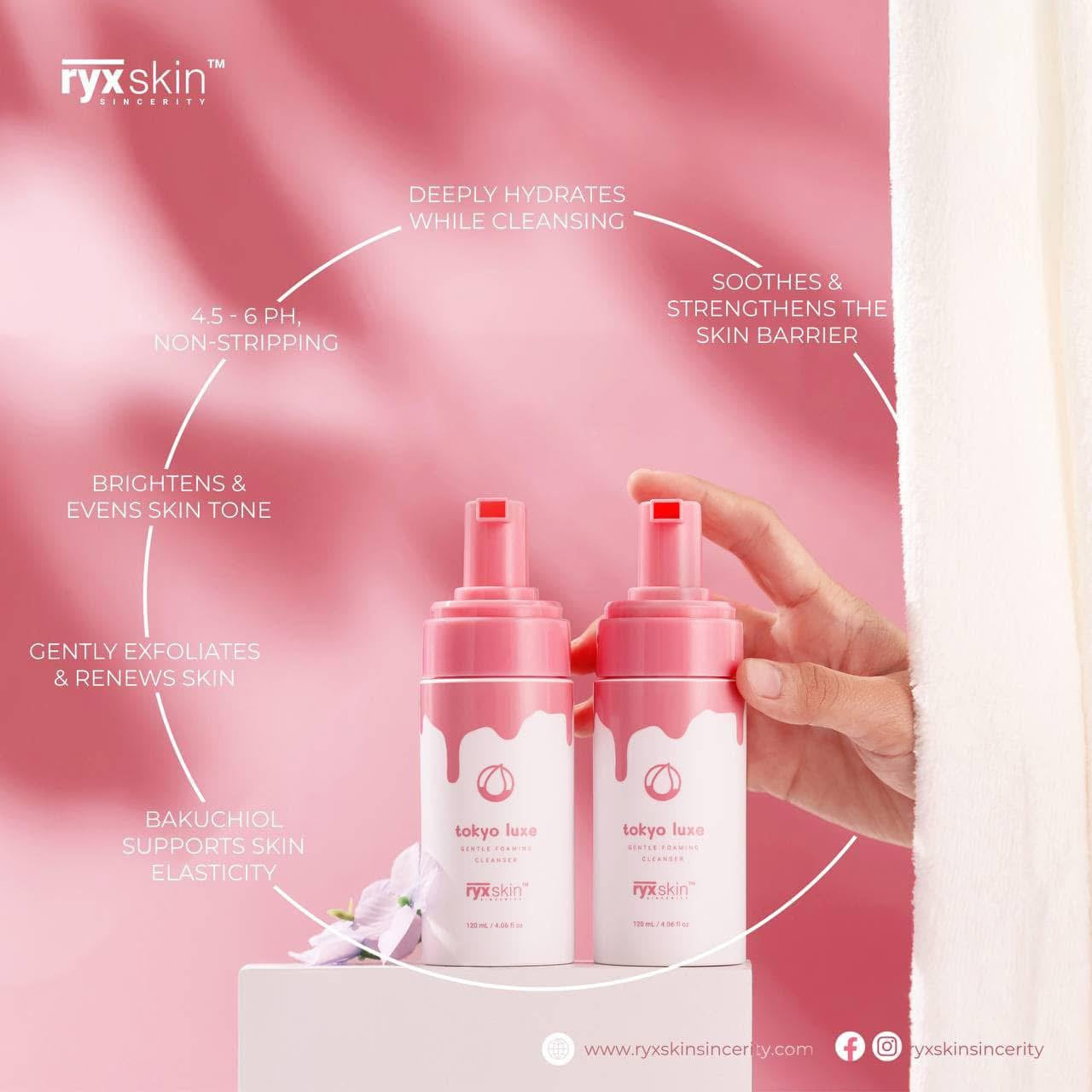 Tokyo Luxe Gentle Foaming Cleanser