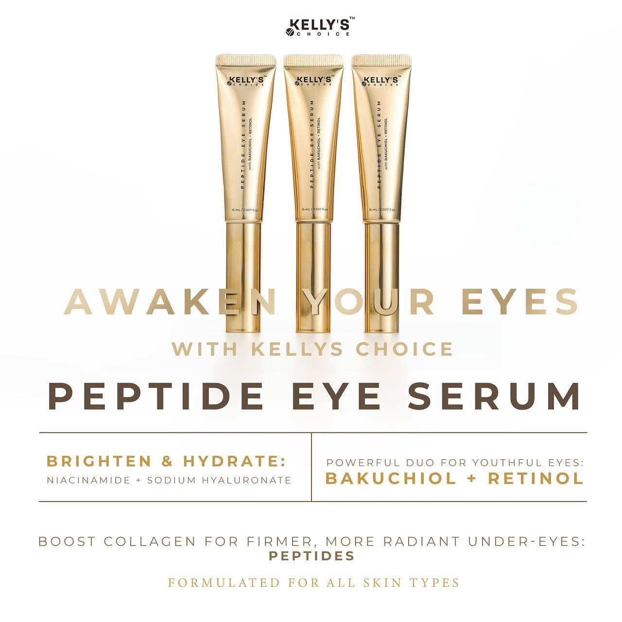 Kelly's Choice Peptide Eye Serum