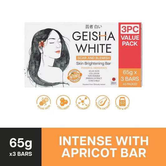 Geisha White Bar Soap