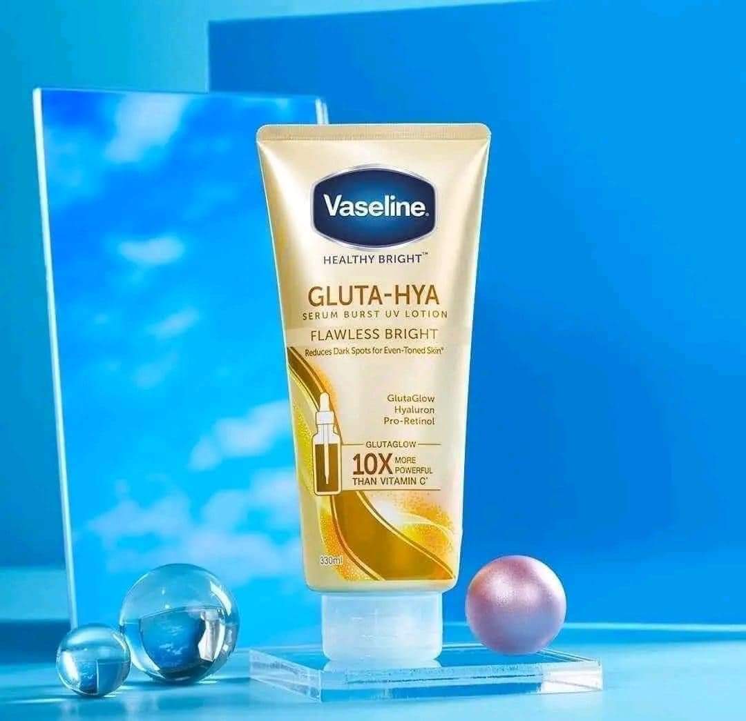 Vaseline Gluta-Hya Serum Burst UV Lotion - Flawless Bright