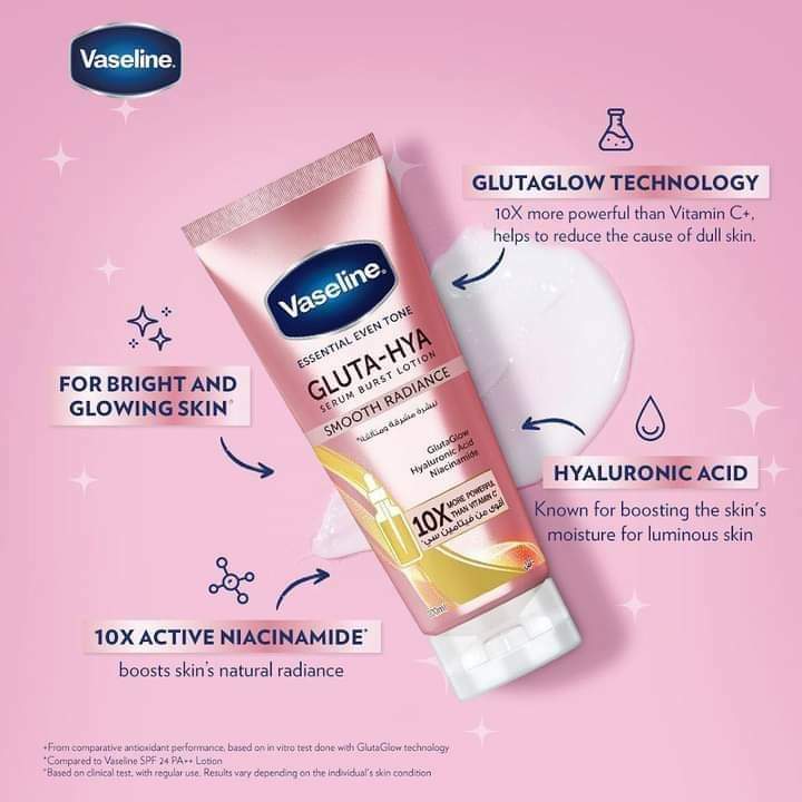 Vaseline Gluta-Hya Serum Burst Lotion - Dewy Radiance