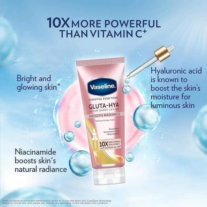 Vaseline Gluta-Hya Serum Burst Lotion - Dewy Radiance