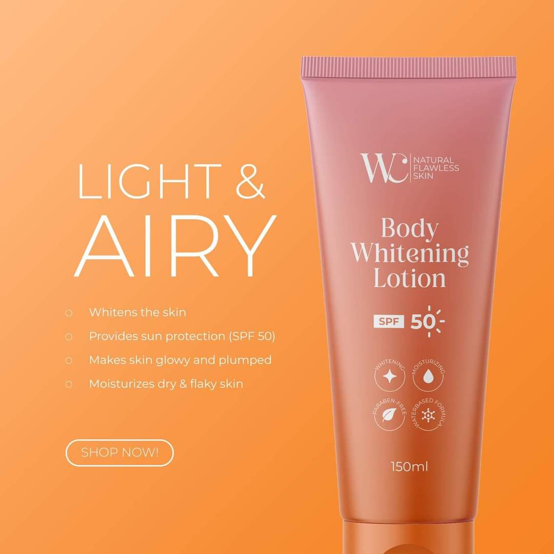 W&C Natural Flawless Skin Body Lotion