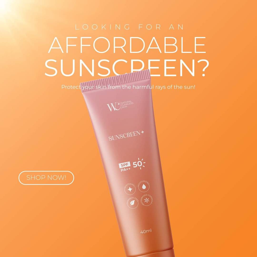 W&C Natural Flawless Skin Sunscreen