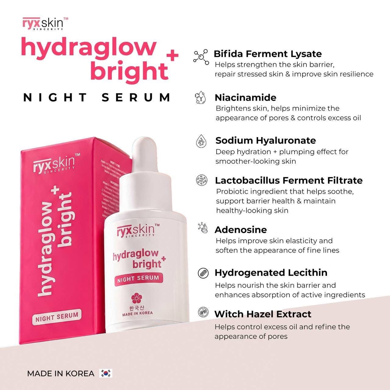 Hydraglow Bright+ Serum