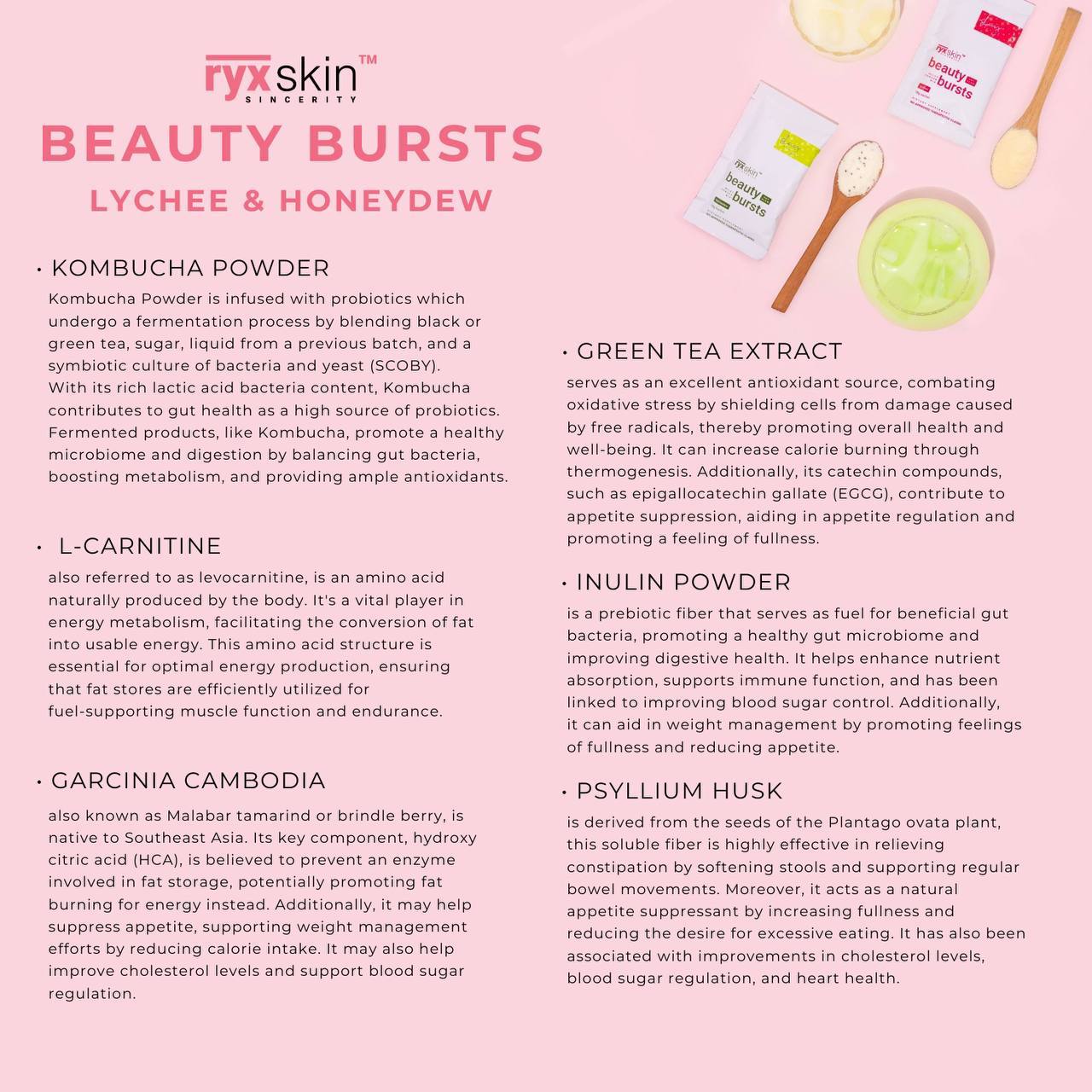 Beauty Bursts Gut Glow