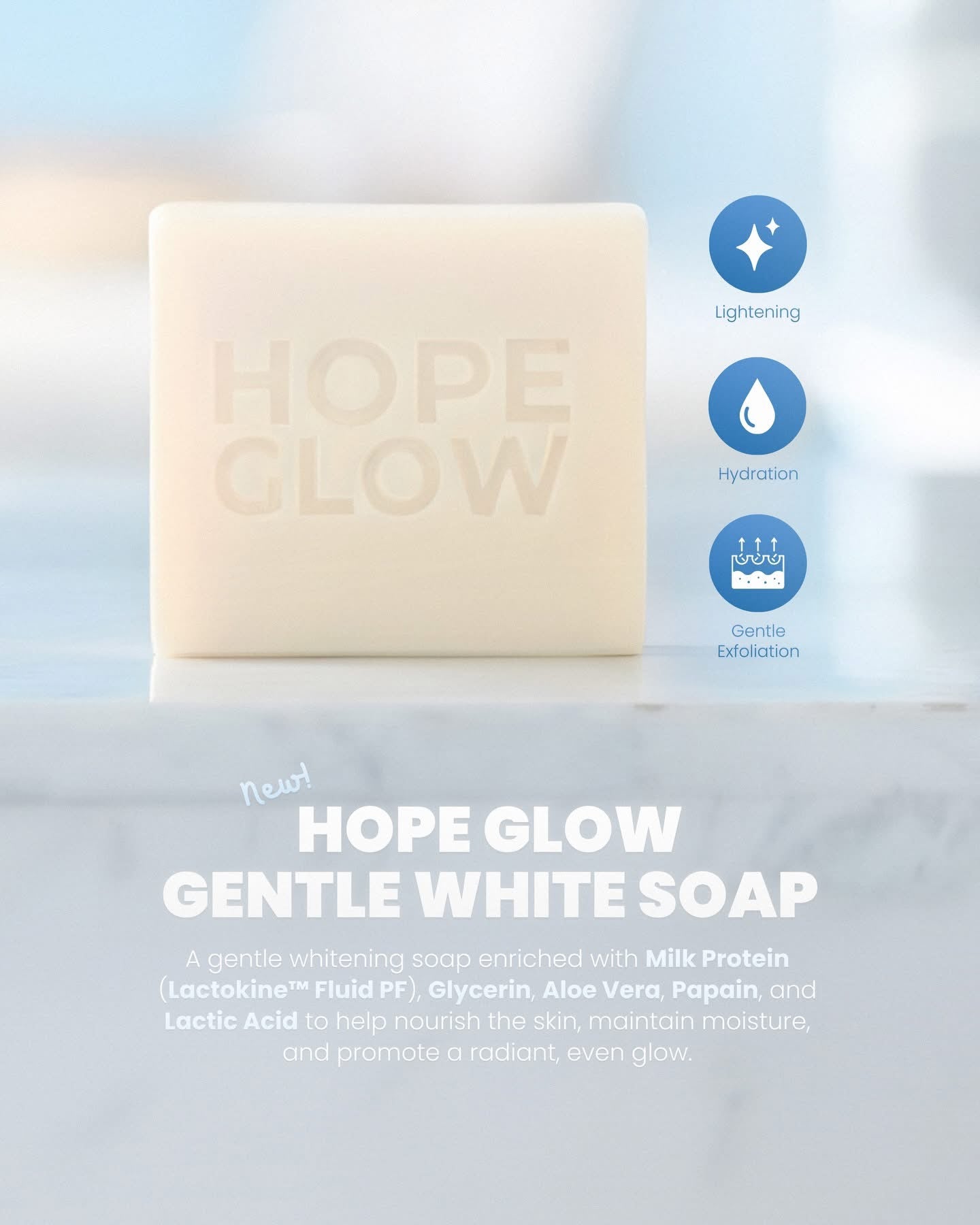 Hope Glow Gentle White Soap