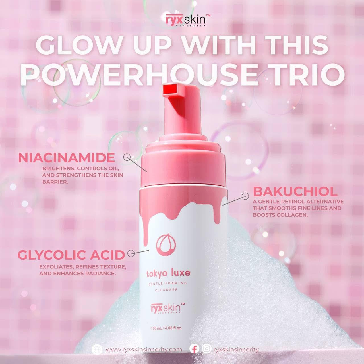 Tokyo Luxe Gentle Foaming Cleanser