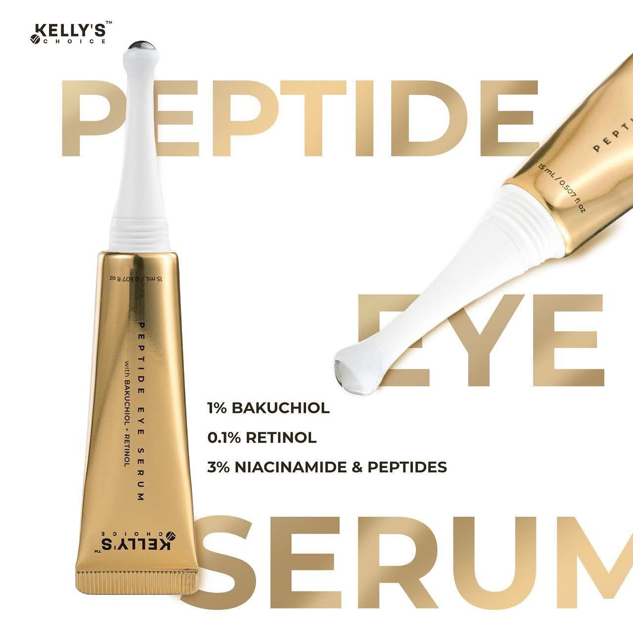 Kelly's Choice Peptide Eye Serum
