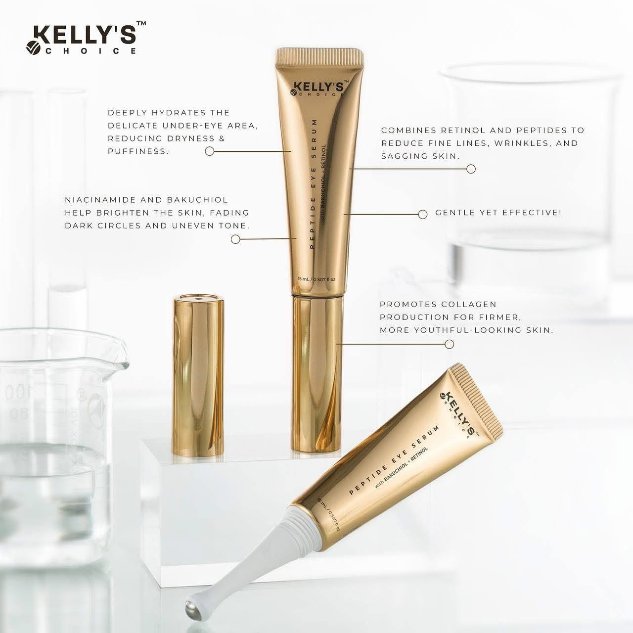 Kelly's Choice Peptide Eye Serum