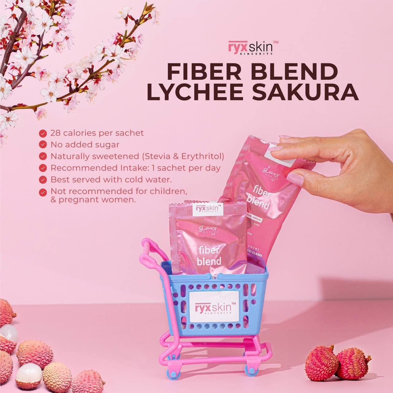 Fiber Blend Lychee Sakura