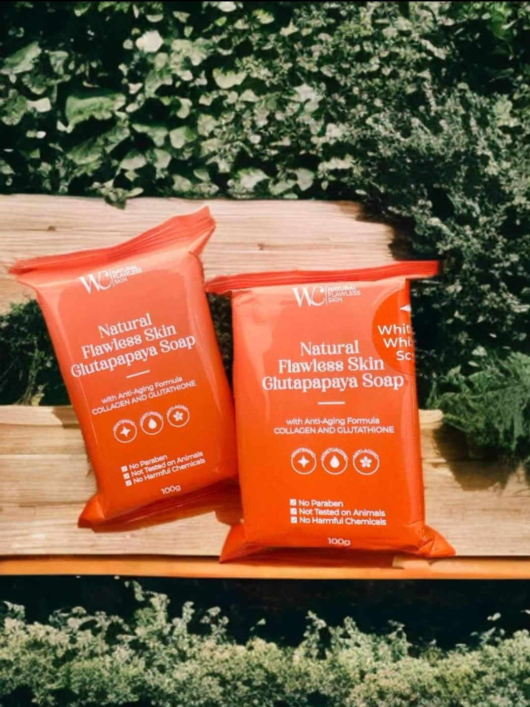 W&C Natural Flawless Skin Dual Soap